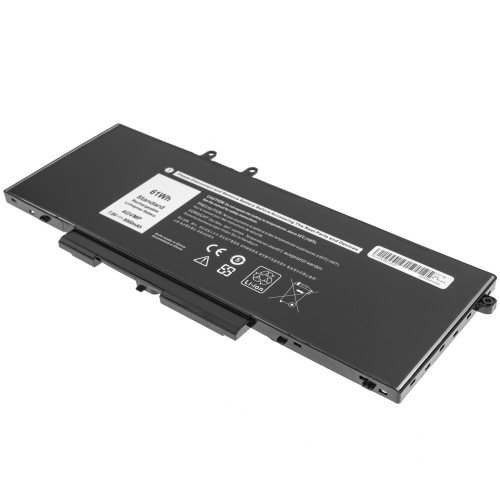 Батарея для ноутбука DELL 4GVMP (Latitude 5400, Precision 5400) 7.6V 8000mAh 61Wh Black