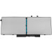 Батарея для ноутбука DELL 4GVMP (Latitude 5400, Precision 5400) 7.6V 8000mAh 61Wh Black