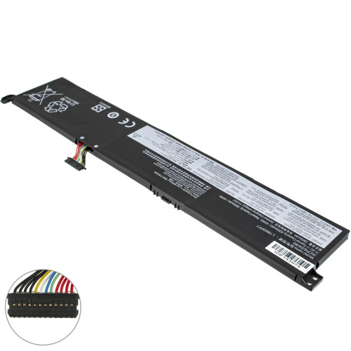 Батарея для ноутбука LENOVO L19M3PF7 (IdeaPad Gaming 3 15IMH05, 3 15ARH05) 11.4V 4000mAh 45Wh Black