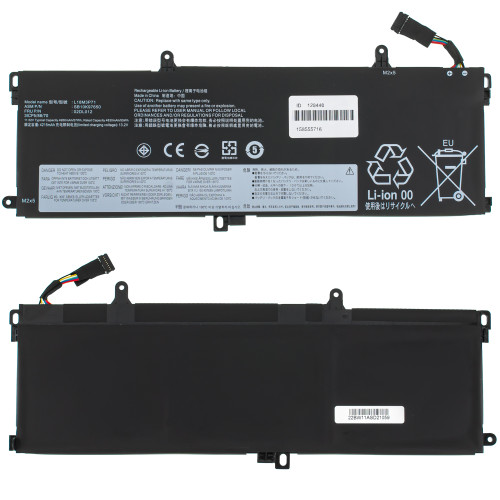 Батарея для ноутбука LENOVO L18M3P71 (ThinkPad T590, T15 Gen 1, P15s Gen 1) 11.52V 4950mAh 57Wh Black