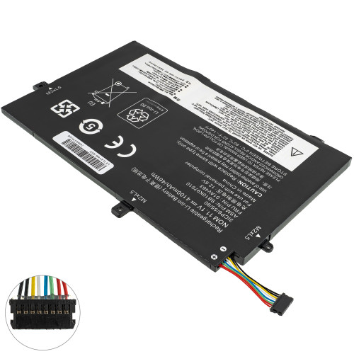 Батарея для ноутбука LENOVO L17L3P52 (ThinkPad: L490, L580, L590, E490, E590) 11.1V 4100mAh 46Wh Black
