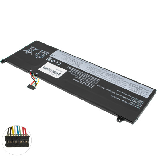 Батарея для ноутбука LENOVO L19C4PDB (ThinkBook 14s Yoga ITL, 14 G2 ARE) 15.44V 3912mAh 60Wh Black