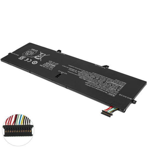 Батарея для ноутбука HP BL04XL (EliteBook x360 1040 G5, 1040 G6) 7.7V 56.2Wh Black