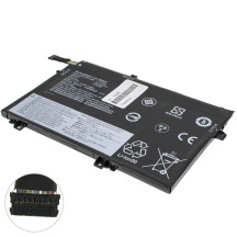 Батарея для ноутбука LENOVO L17L3P52 (ThinkPad: L490, L580, L590, E490, E590) 11.1V 45Wh Black