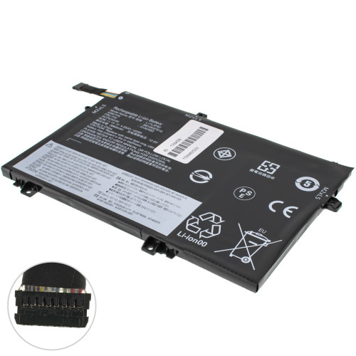 Батарея для ноутбука LENOVO L17L3P52 (ThinkPad: L490, L580, L590, E490, E590) 11.1V 45Wh Black