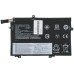 Батарея для ноутбука LENOVO L17L3P52 (ThinkPad: L490, L580, L590, E490, E590) 11.1V 45Wh Black