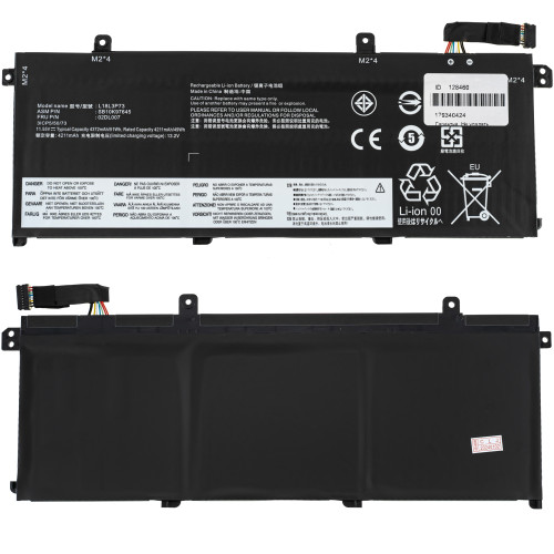 Батарея для ноутбука LENOVO L18L3P71 (ThinkPad T590, T15 Gen 1, P15s Gen 1) 11.52V 4385mAh 51Wh Black