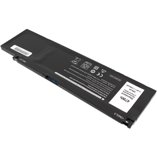 Батарея для ноутбука DELL 266J9 (G3 15 3590, G3 15 3500, G3 15 5500, Inspiron 14 5490) 11.4V 4100mAh 47Wh Black