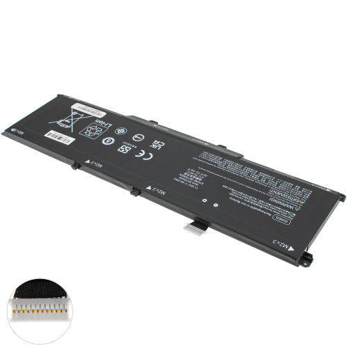 Батарея для ноутбука HP ZG06XL (EliteBook 1050 G1, Studio x360 G5) 11.55V 8310mAh 95.9Wh Black