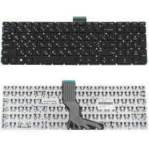 Клавиатура для ноутбука HP (Pavilion: 15-AK) ukr, black, без фрейма