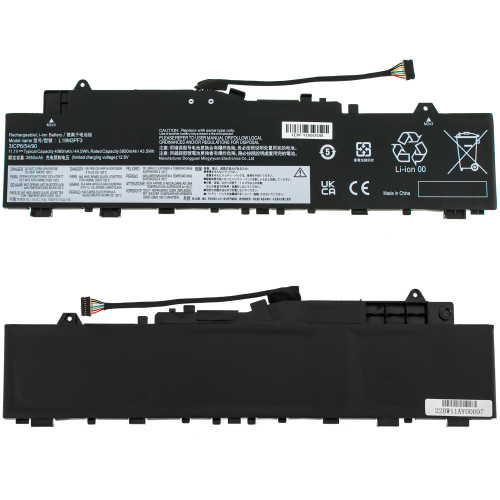 Батарея для ноутбука LENOVO L19M3PF4 (IdeaPad 5 14ARE05, 5 14ITL05, 5 14ALC05) 11.1V 4060mAh 44.5Wh Black