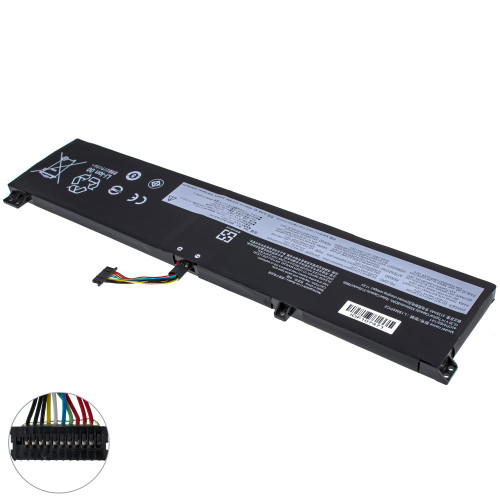 Батарея для ноутбука LENOVO L19M4PC2 (Legion 5 17IMH05, 5 15ARH05, 7 15IMH05) 15.36V 5350mAh 80Wh Black