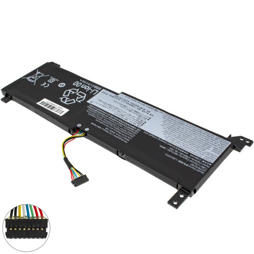 Батарея для ноутбука LENOVO L20M2PF0 (IdeaPad 3 14ITL6, 3 15ITL6, 3 17ITL6) 7.68V 4947mAh 38Wh Black