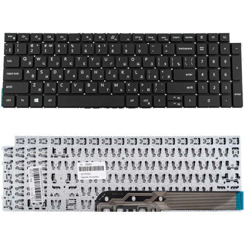 Клавиатура для ноутбука DELL (Vostro: 3510, 3520) рус, черный, без фрейму