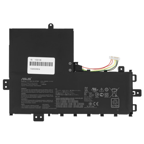 Оригінальна батарея для ноутбука ASUS C31N1907 (VivoBook 17 X712JA, K712JA, F712JA, V712JA) 11.49V 4165mAh 47Wh Black