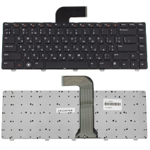 Клавіатура для ноутбука DELL (Inspiron: 5520, M4110, M5040, M5050, N4110, N5040, N5050, Vostro: 1540, 3550, XPS: L502) ukr, black
