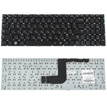 Клавіатура для ноутбука SAMSUNG (RC508, RC510, RC520, RV509, RV511, RV513, RV515, RV518, RV520) ukr, black, без рамки