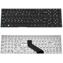 Клавіатура для ноутбука ACER (AS: 5755, 5830, E1-522, E1-532, E1-731, V3-551, V3-731) ukr, black, без фрейму