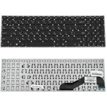 Клавиатура для ноутбука ASUS (X540 series) ukr, black, без фрейма