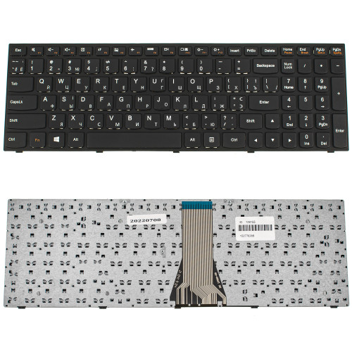 Клавиатура для ноутбука LENOVO (G50-30, G50-45, G50-70, Z50-70, Z50-75, Flex 2-15) ukr, black