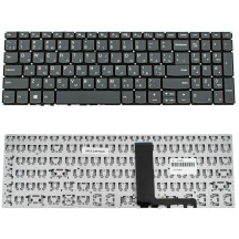Клавіатура для ноутбука LENOVO (IdeaPad: 320-15 series) ukr, onyx black, без фрейму