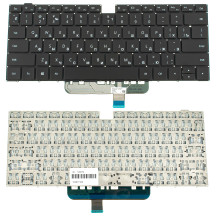 Клавиатура для ноутбука HUAWEI (W29 series) rus, black, без фрейма