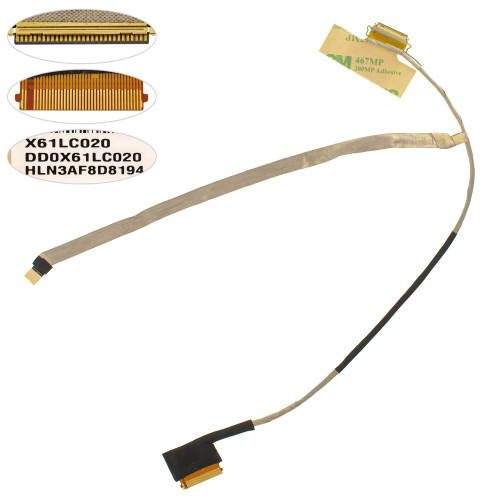 Шлейф матриці для ноутбука HP (ProBook: 430 G3, 435 G3) (dd0x61lc020)