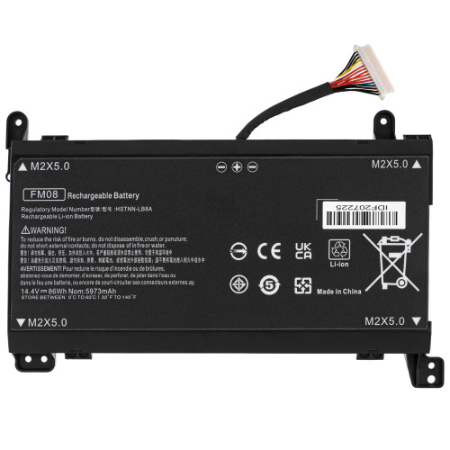 Батарея для ноутбука HP FM08 16pin (Omen 17-AN000 series) 14.4V 5973mAh 86Wh