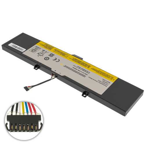Батарея для ноутбука LENOVO L13M4P02 (Y50-70, Y70-70, Y70-70T Series) 7.4V 6400mAh 47Wh Black