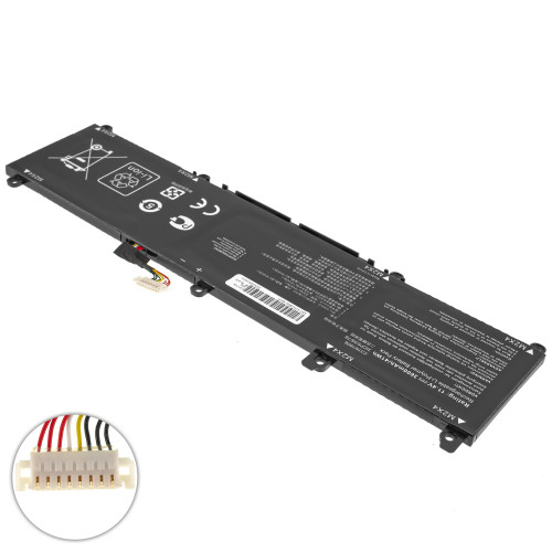 Батарея для ноутбука ASUS C31N1806 (Vivobook S13 S330UA) 11.55V 3640mAh 42Wh Black