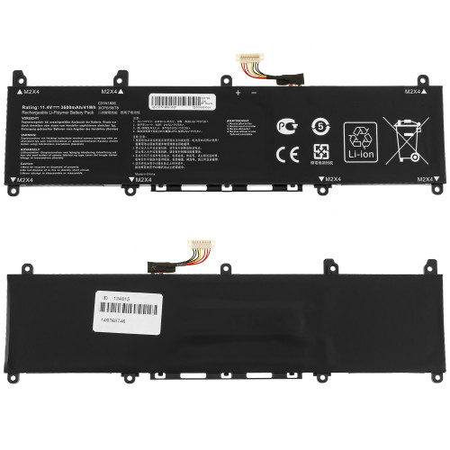 Батарея для ноутбука ASUS C31N1806 (Vivobook S13 S330UA) 11.55V 3640mAh 42Wh Black
