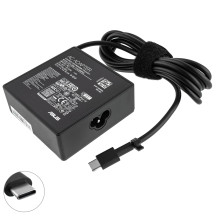 Оригинальный блок питания для ноутбука ASUS TYPE-C 90W, квадратный корпус, Black