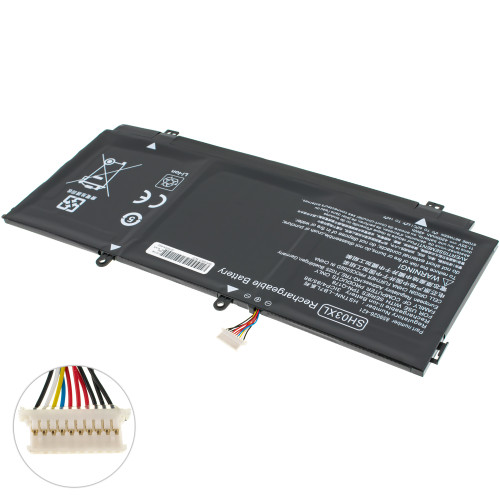 Батарея для ноутбука HP SH03XL (Spectre X360 13-AC, 13-AB) 11.55V 4200mAh 49Wh Black