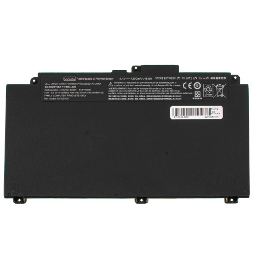Батарея для ноутбука HP CD03XL (ProBook: 640 G4, 640 G5) 11.4V 4212mAh 48Wh Black