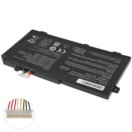 Батарея для ноутбука ASUS B31N1726 (Версия 1, FX504GD, FX504GE, FX504GM, FX80GM, FX80GD) 11.4V 3900mAh 44Wh Black
