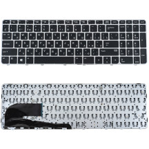 Клавіатура для ноутбука HP (EliteBook: 850 G4) rus, black, без джойстика