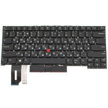 Клавіатура для ноутбука LENOVO (ThinkPad: P1) rus, black, без фрейму