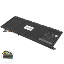 Батарея для ноутбука Dell JD25G (XPS: 13 9343, 9350) 7.4V 52Wh Black