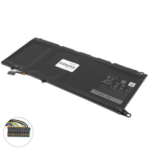 Батарея для ноутбука Dell JD25G (XPS: 13 9343, 9350) 7.4V 52Wh Black