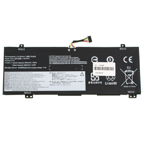 Батарея для ноутбука LENOVO L18M4PF3 (IdeaPad C340-14IWL, C340-14API) 15.36V 2965mAh 45Wh Black