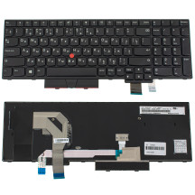 Клавиатура для ноутбука LENOVO (ThinkPad: T570, T580) rus, black (ОРИГИНАЛ)