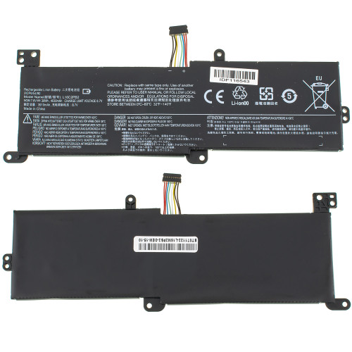 Батарея для ноутбука LENOVO L16C2PB2 (IdeaPad: 320-15IAP, 320-15ISK, 320-15IKB) 7.5V 4000mAh 30Wh Black