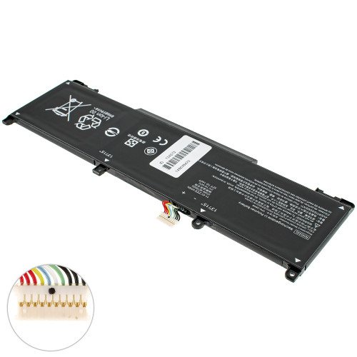 Батарея для ноутбука HP RH03XL (без выступа, ширина АКБ 250мм) (ProBook 430 G8, 440 G8, 450 G8, 630 G8, 640 G8, 650 G8) 11.4V 3947mAh 45Wh Black