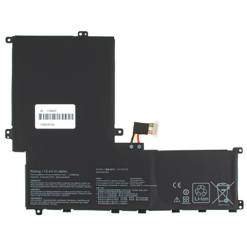 Батарея для ноутбука ASUS C41N1619 (PRO B9440UA series) 15.4V 3030/3120mAh 48Wh Black
