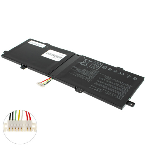 Батарея для ноутбука ASUS C21N1833 (Zenbook: UX431FA, UX431FN) 7.7V 6100mAh 47Wh Black