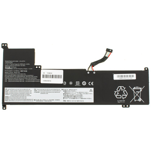 Батарея для ноутбука LENOVO L19C3PF6 (V17-IIL, IdeaPad 3 17IML05) 11.25V 3735mAh 42Wh Black