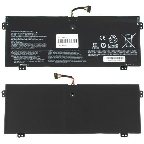 Батарея для ноутбука LENOVO L16M4PB1 (Yoga 730-13IKB, 730-13IWL) 7.68V 6268mAh 48Wh Black