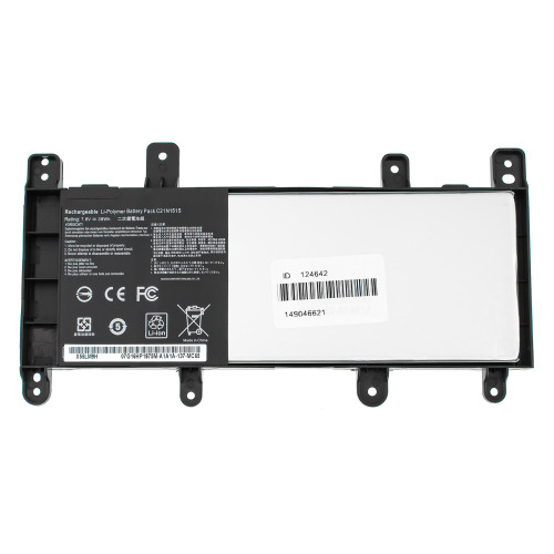 Батарея для ноутбука ASUS C21N1515 (Версия 1, смотреть ФОТО !) (X756UJ, X756UA, X756UX, X756UB) 7.6V 4840mAh 38Wh Black