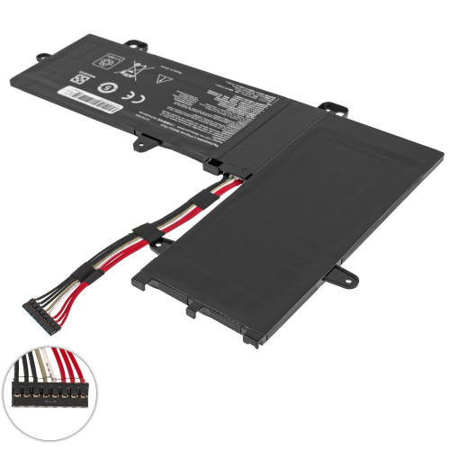 Батарея для ноутбука ASUS C21N1504 (VivoBook Flip E205SA, TP200SA) 7.6V 3800mAh Black