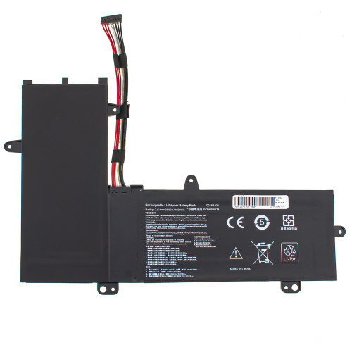 Батарея для ноутбука ASUS C21N1504 (VivoBook Flip E205SA, TP200SA) 7.6V 3800mAh Black